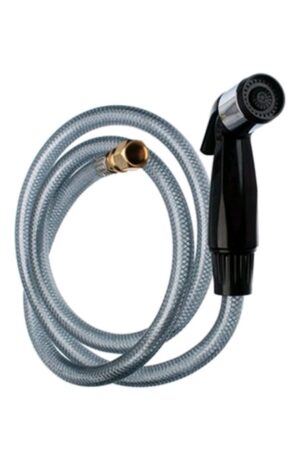 Danco, Black, Vinyl Trigger-Action Kitchen Faucet Spray Hose & Head Assembly