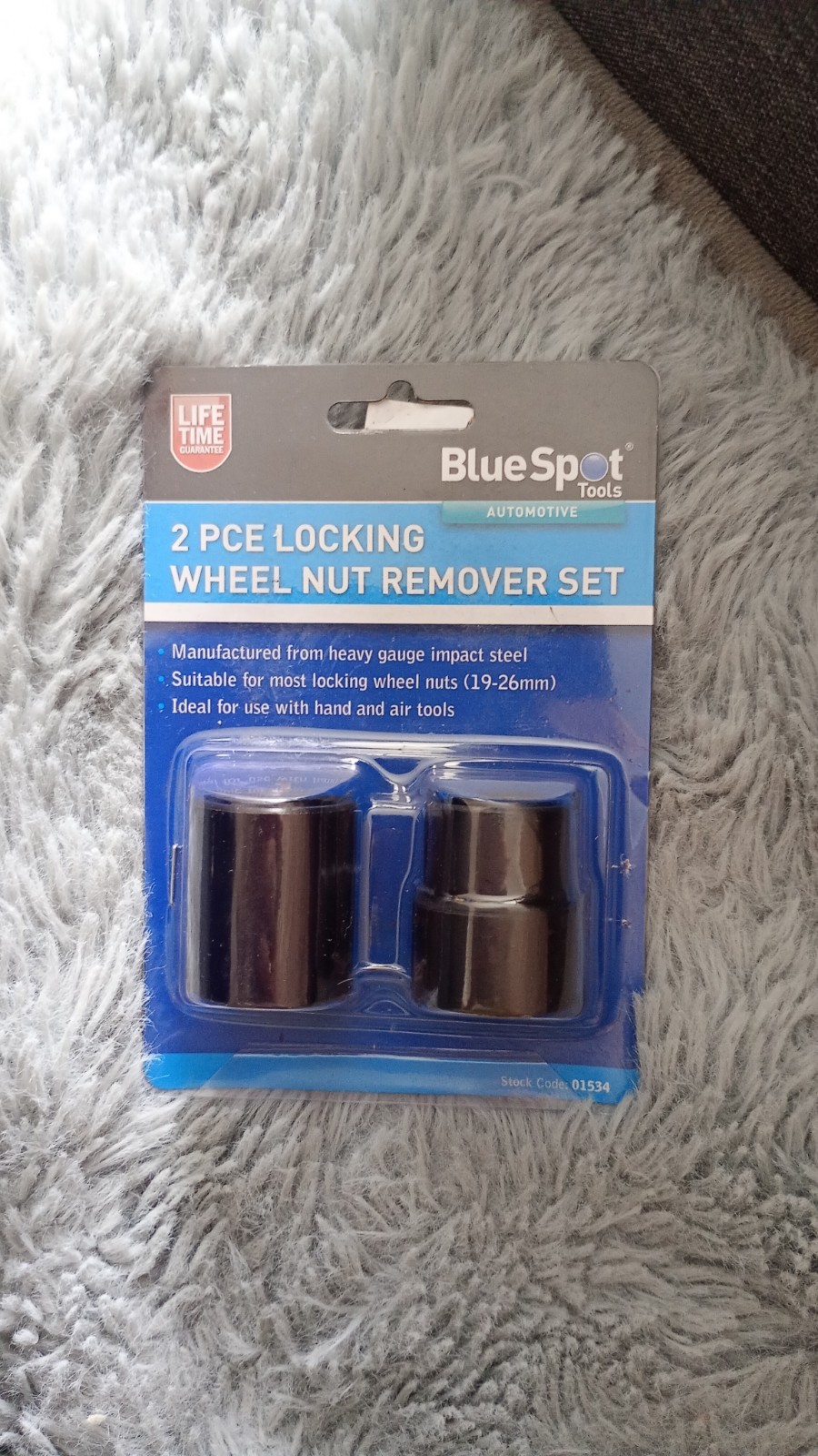 Blue Spot 01534 Locking Wheel Nut Remover Set 2 Piece - Image 3
