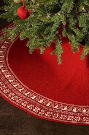 Christmas tree cover Christmas tree stand Christmas decoration Christmas knitted