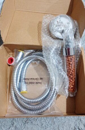 Cobbe Shower Head Set with Hose and Bracket, Filter Filtration