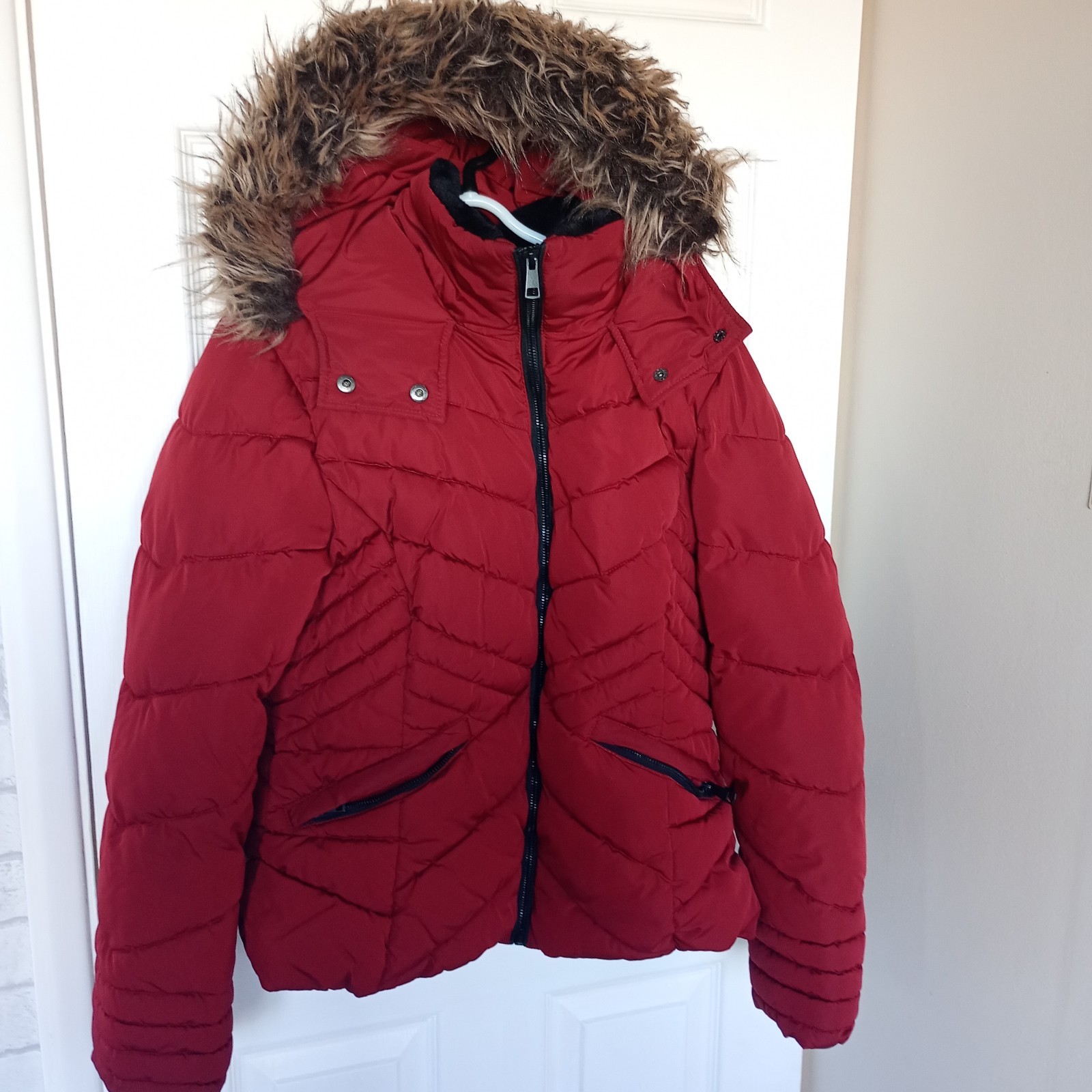 George Women's Dark Red Jacket Size M 12-14 - Image 3