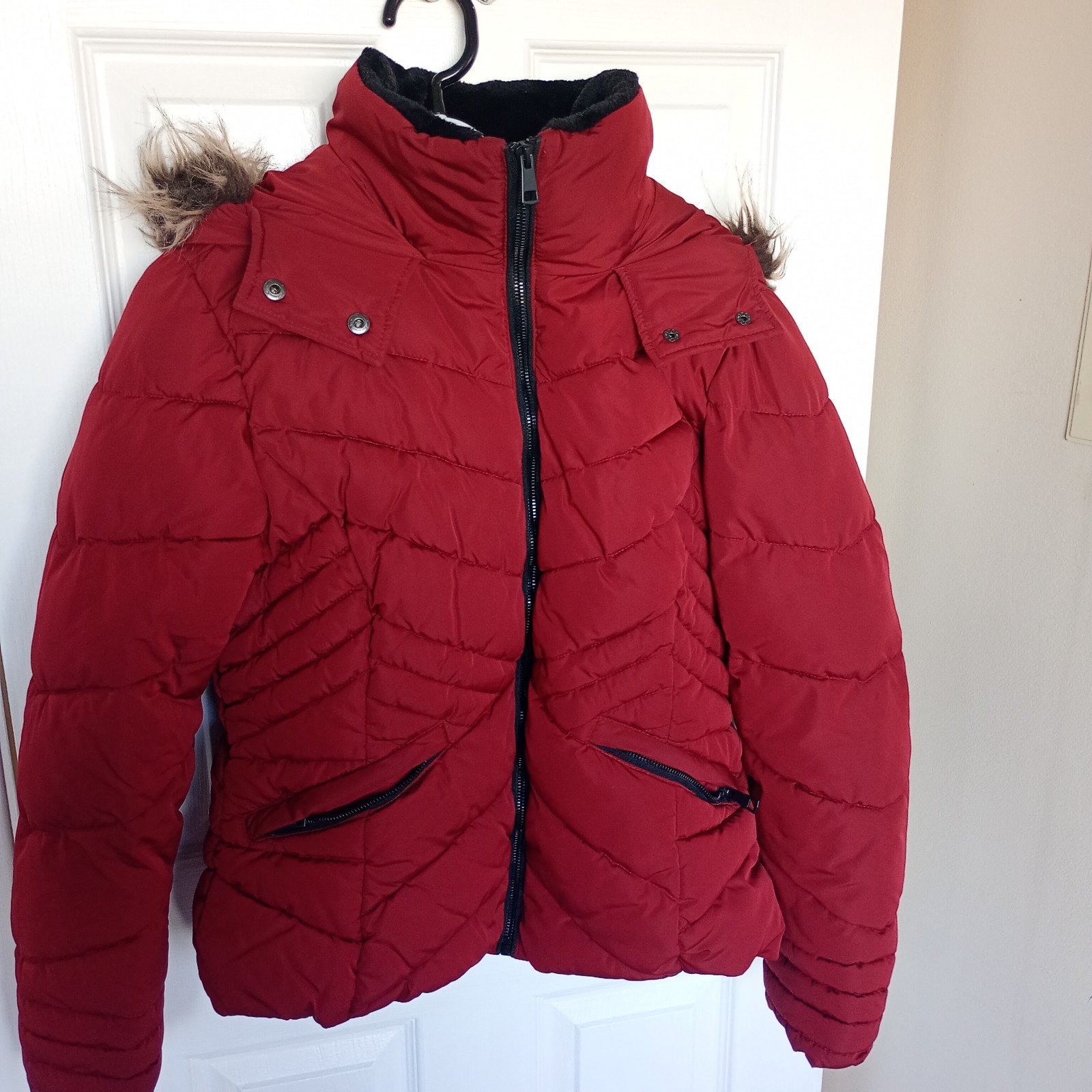 George Women's Dark Red Jacket Size M 12-14 - Image 4