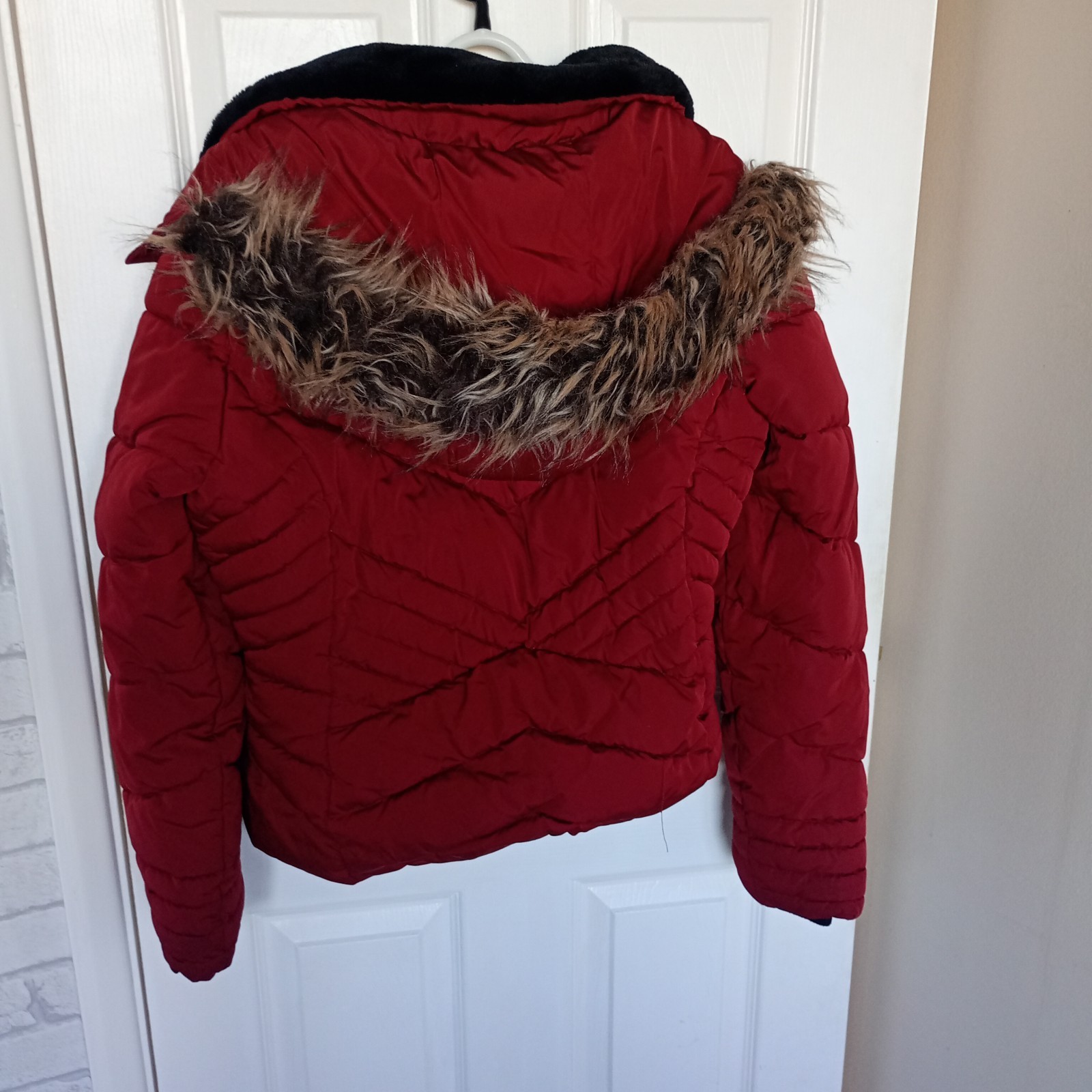 George Women's Dark Red Jacket Size M 12-14 - Image 5