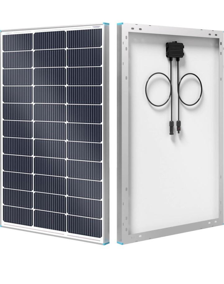 Renogy 100 Watt 12 Volt Monocrystalline Solar Panel