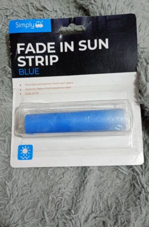 Simply FAD02 Car Windscreen Fade Strip, Provides Protection from Sun Glare, Sel
