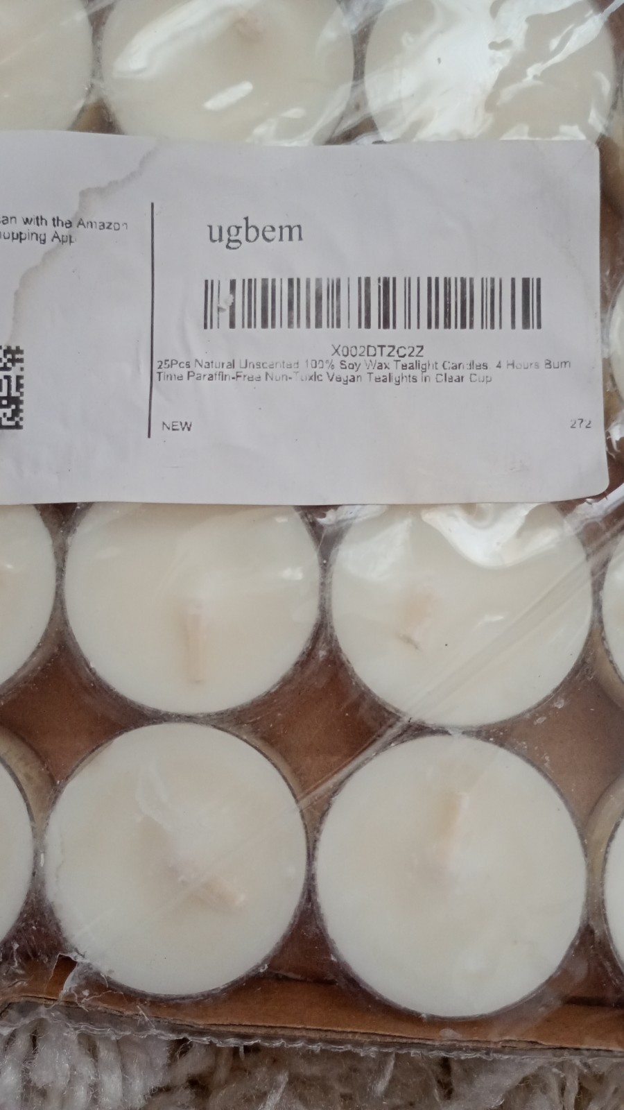 25xCreate a warm with our Tealight Candles 4HRS Burning Mini Candles - Image 3