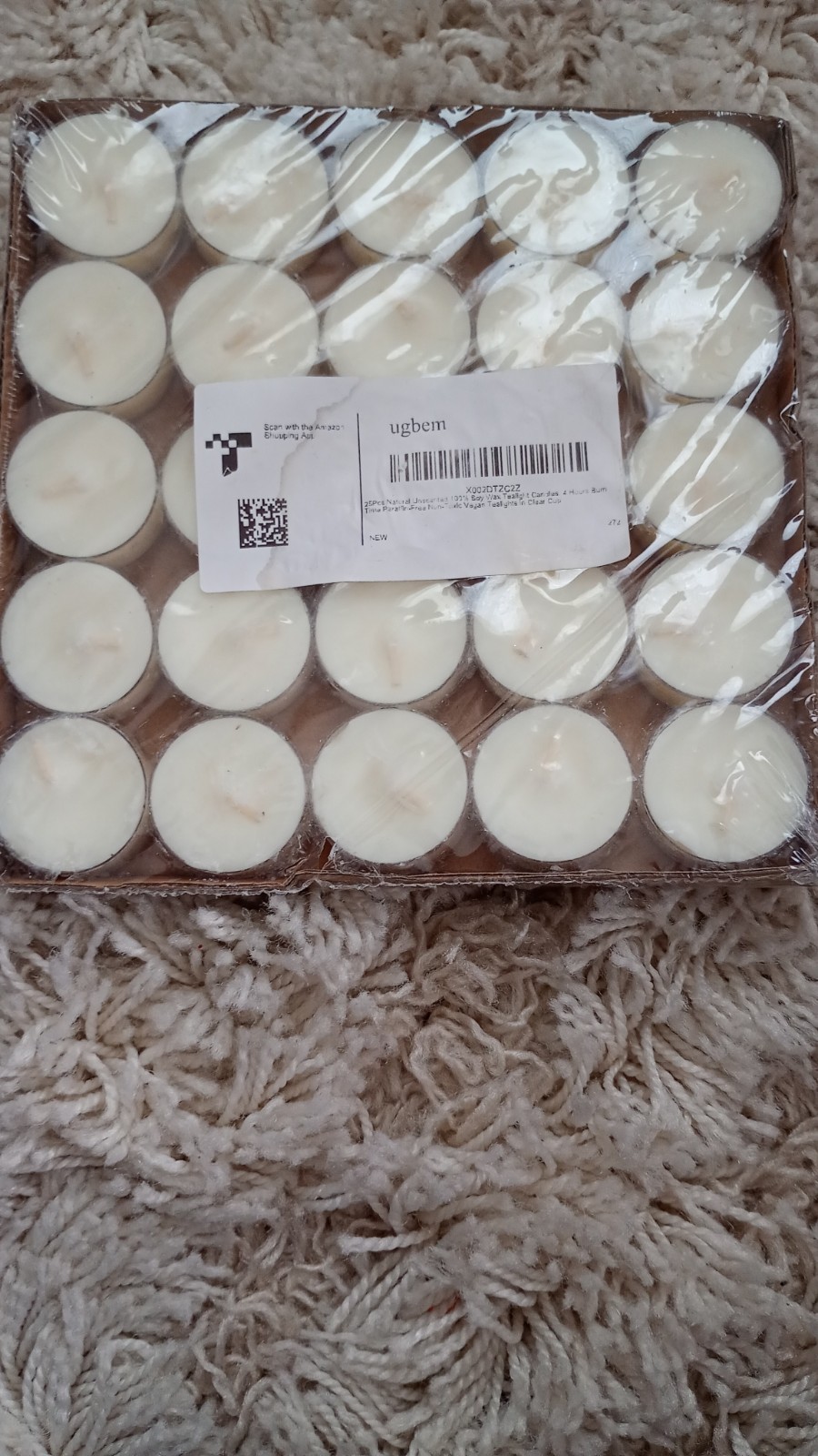 25xCreate a warm with our Tealight Candles 4HRS Burning Mini Candles