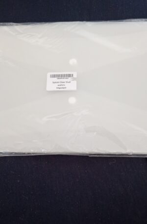 5pcs A4 Clear Stud Wallets Transparent File Bag