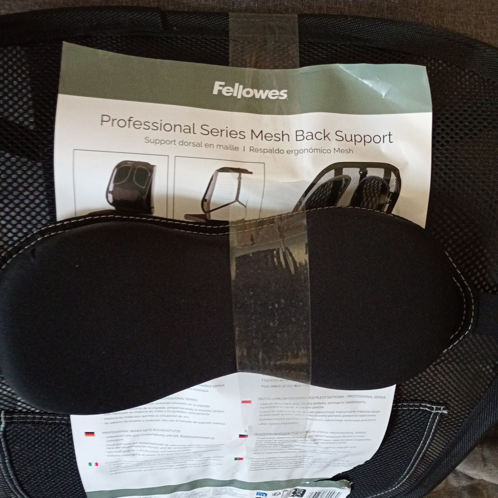 Fellowes Professional Series Mesh Back SupportFellowes - Image 5