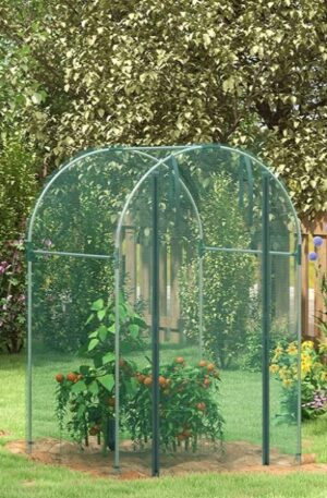 Outsunny Fruit Cage Bird Netting, Heavy Duty Fruit and Vegetable Protection Tent