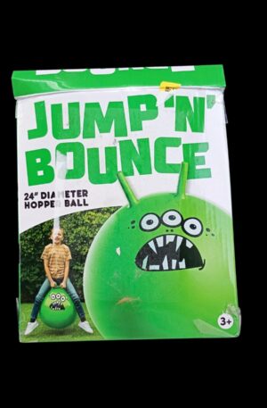Toyrific Jump N Bounce Space Hopper Retro Ball, Scary, 24 Inch,
