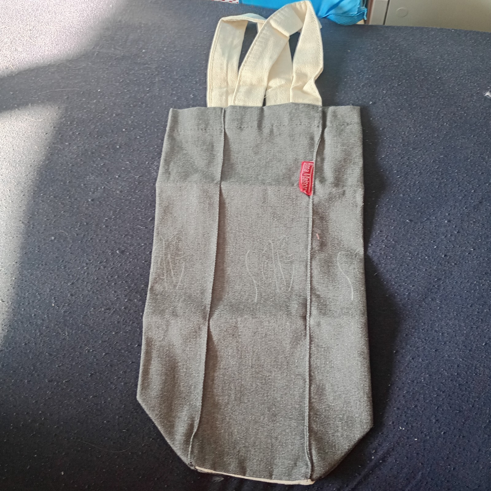 Bonamaison Digitally Printed 50% Cotton - 50% Polyester Wine Bag,Size: 31 x 9 Cm