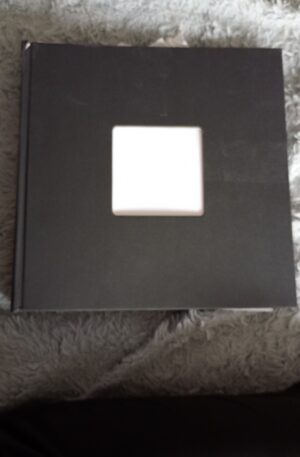 Hama Jumbo Fine Art Album 30x30 Cm, 100 White Pages, Black, Small Defect