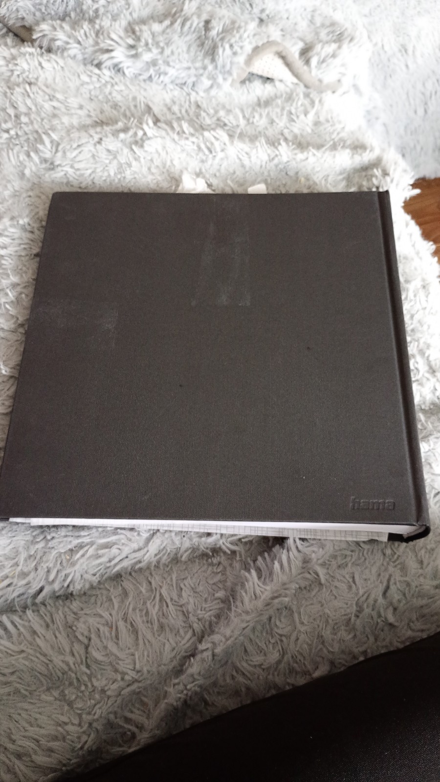 Hama Jumbo Fine Art Album 30x30 Cm, 100 White Pages, Black, Small Defect - Image 7