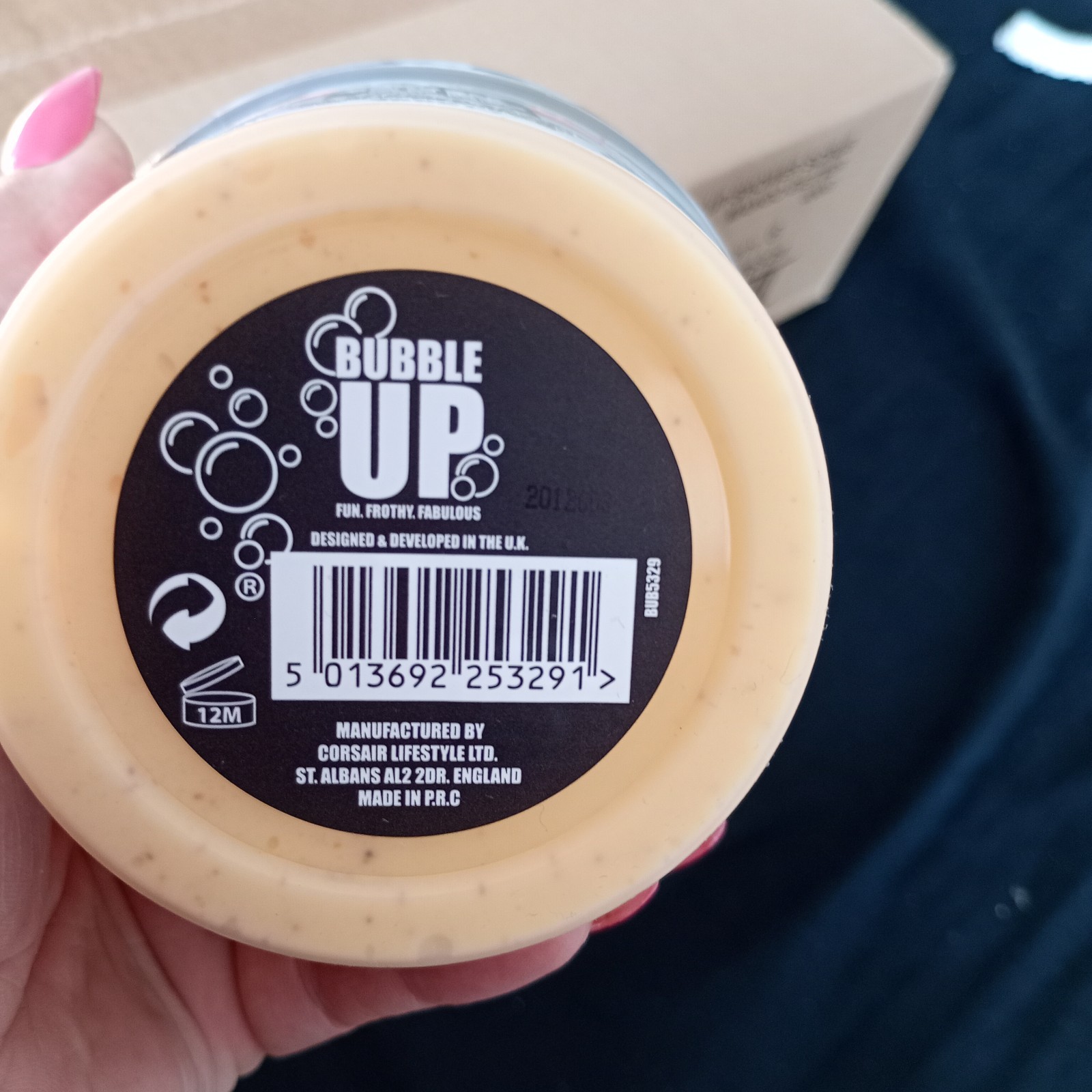 Bubble Up Shower Scrub - Natural Body Scrub, Exfoliates Skin - MANGO GETTER - Image 7