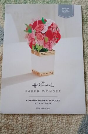 Hallmark 3D Pop-Up Valentines Card Bouquet of Roses – Paper Wonder – Premium