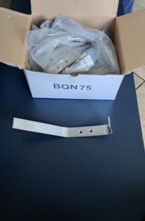 Hat&Coat Hook (Long) Brushed Stainless Steel 42pcs