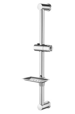 Ibergrif M20802 Shower Riser Rail, 56-58 Cm Shower Rail, Wall Mounted Shower Rai