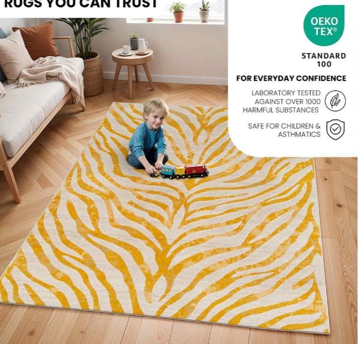 Livabliss Cybele Luanda Geometric Floor Covering 160x220 cm – Scandi Boho - Image 3