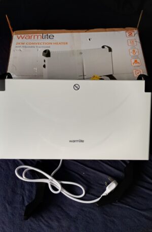 Warmlite WL41007 Convection Heater White 2000W Dent Visible At Last Photo New