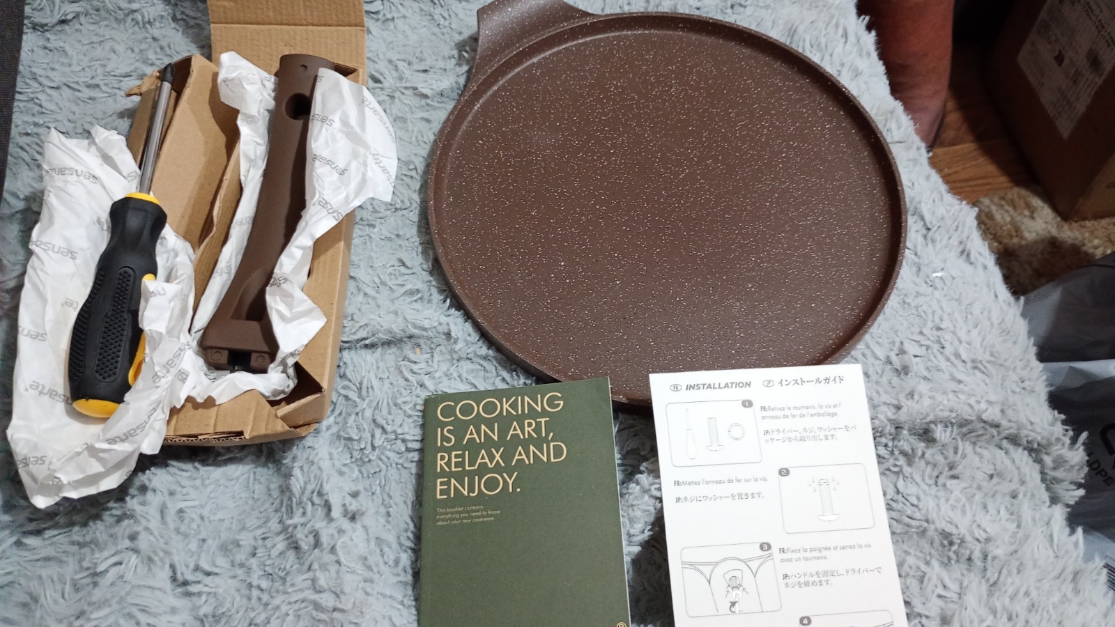 26 cm Pancake Pan with Non-Stick Swiss Granite Coating - Induction Compatible - Image 5