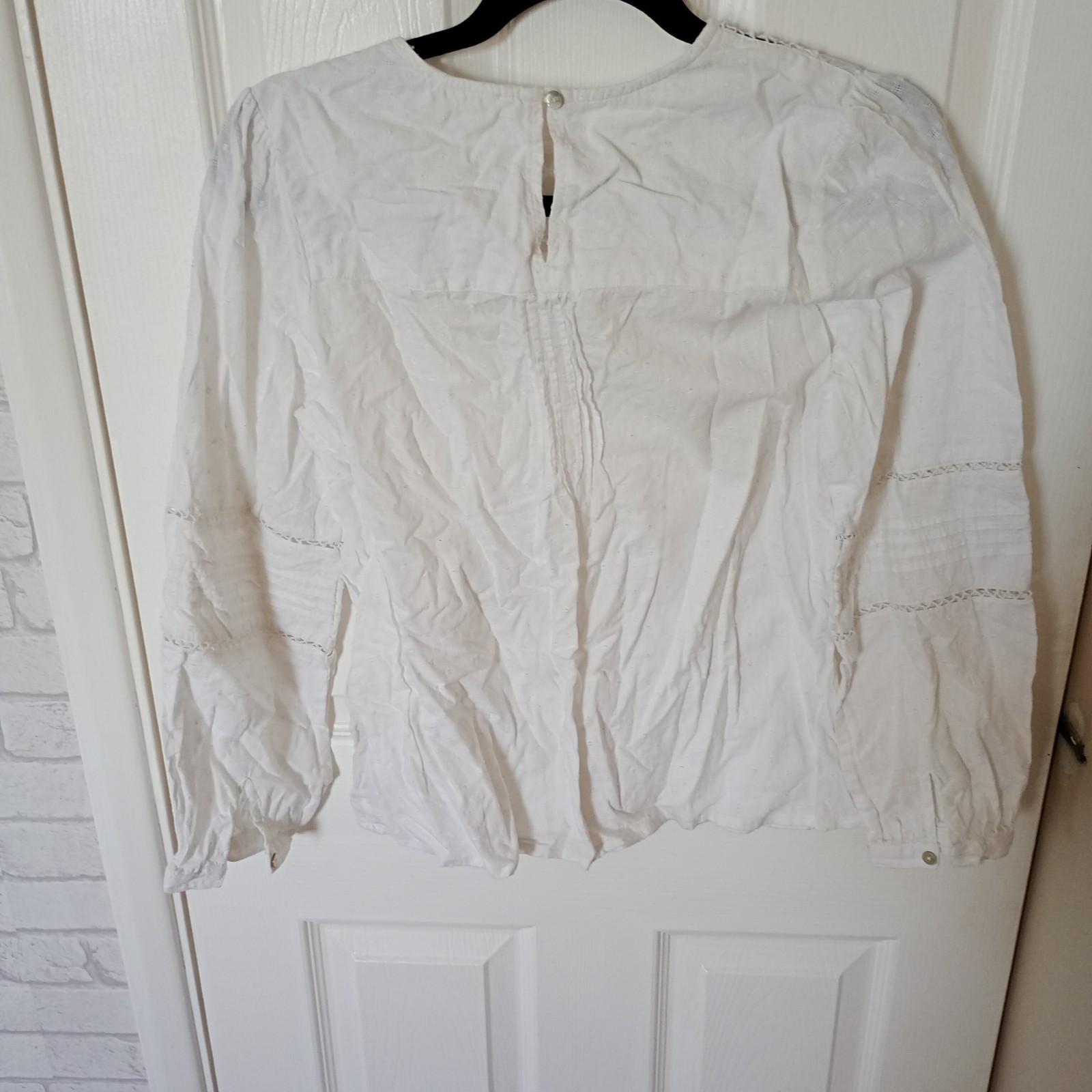 Eliza Blouse Ivory size UK10 - Image 10