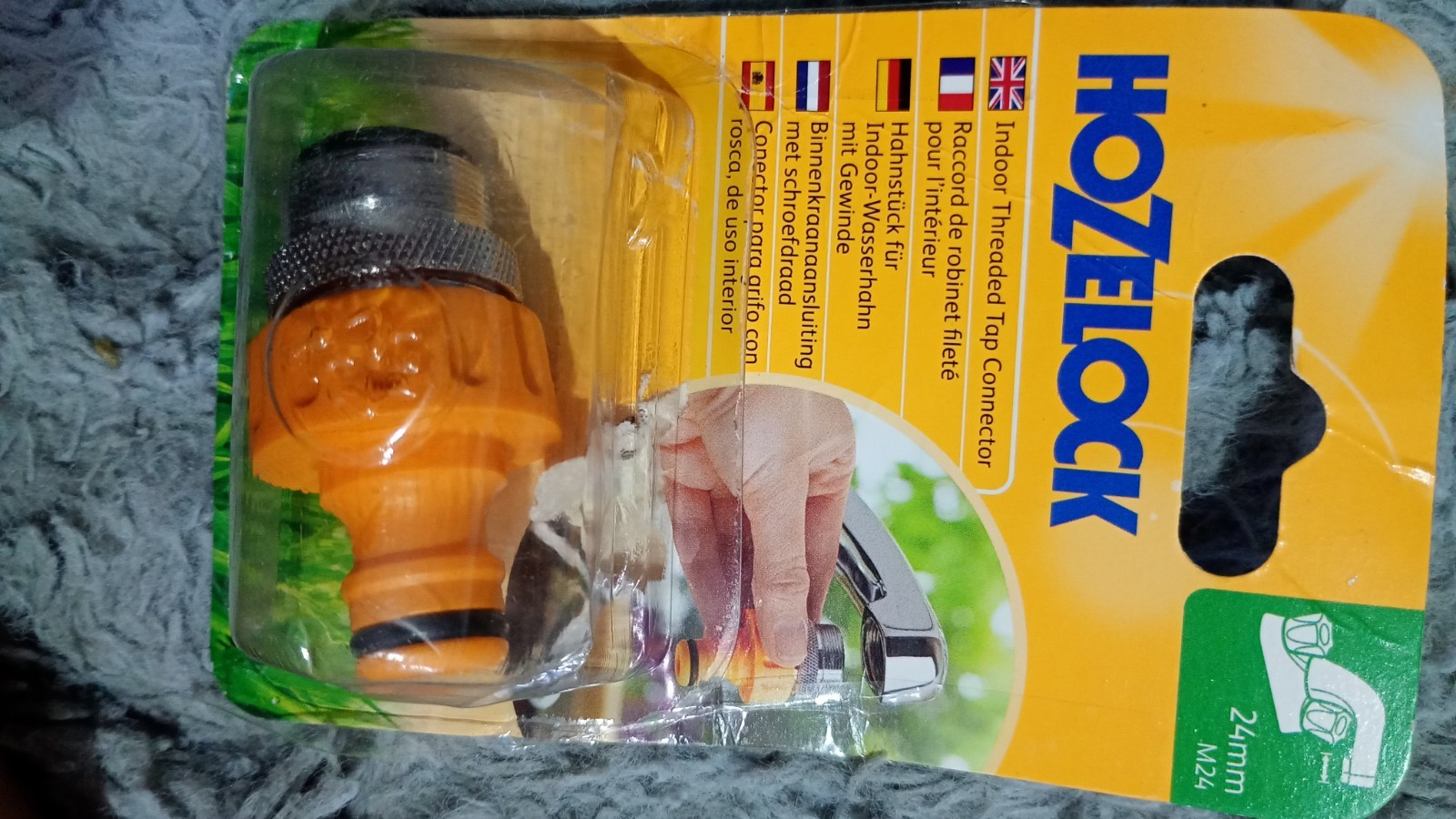 Hozelock Indoor Aerator Tap connector 26.5mm ¾ - Image 3