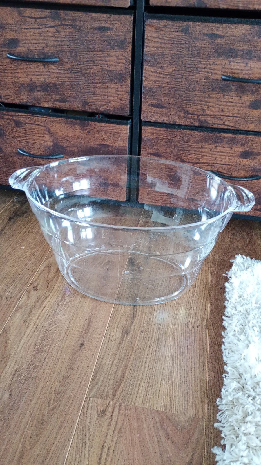 Ice Bucket Wine Cooler Party Tub Large Clear Water Beer Bar Beverage Cold Soda - Image 3