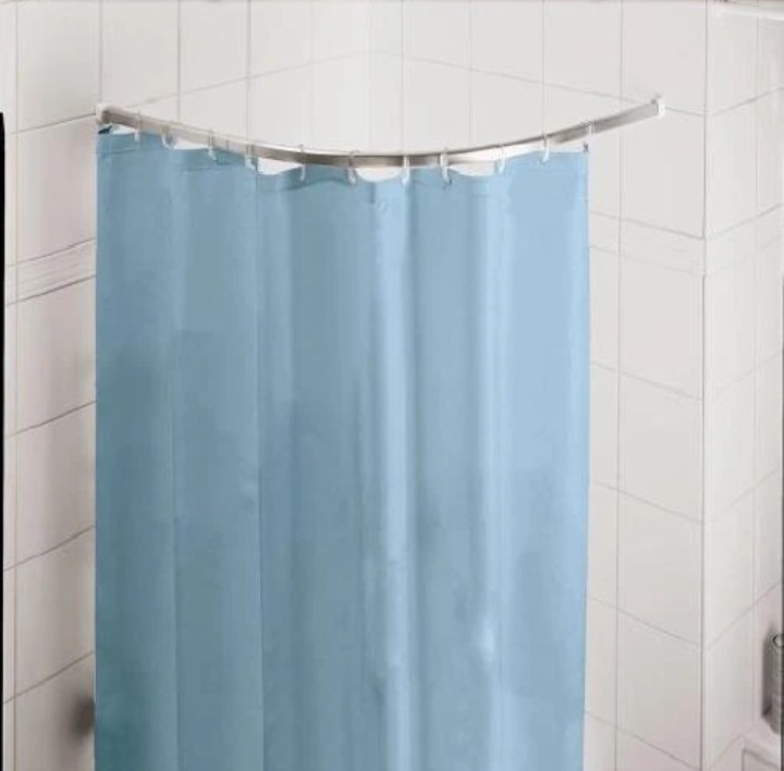 Kleine Wolke 3301101000 - Asta per Tenda Circolare 90 - 90 cm, Diametro: 25 mm,