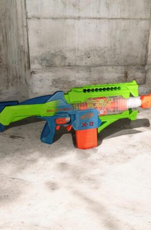 Nerf Elite 2.0 X2 Double Punch Blaster Gun Electric