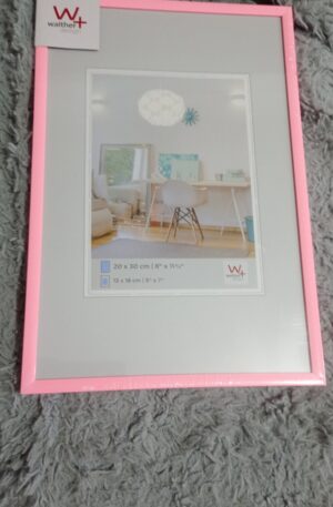 Walther KV030Q New Lifestyle 20x30cm rosa | Kunststoffrahmen