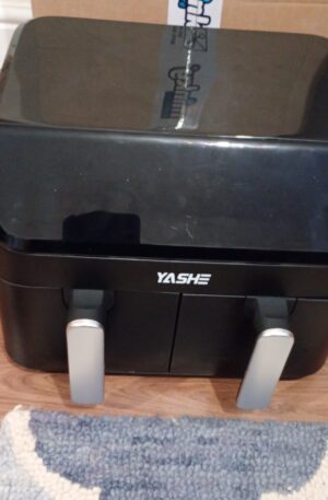 9L Dual Air Fryer with 2 Independent 4.5L Drawers, Left Drawer Not Working