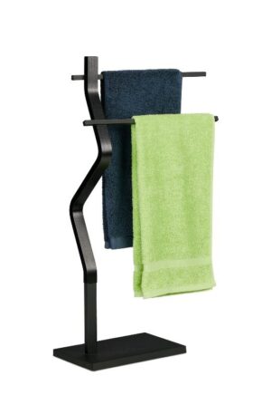 Towel rack Free-Standing Dryer Bathroom Airer Compact Sturdy towel holder