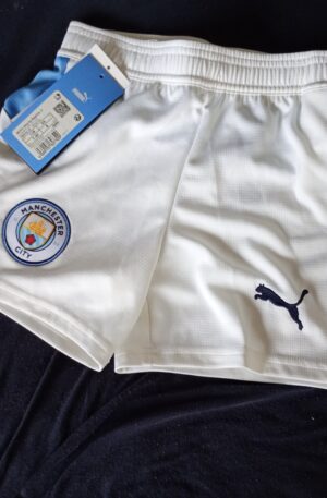 2025-26 Manchester City Home Shorts/ XS 7-8Y /  Item No78037622 With Tag