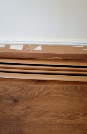 2x Stormguard Draught Excluder Under Door Seal Foam Bottom Strip 914mm Few Dents