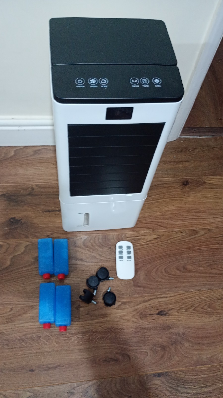 8L Portable Air Cooler Evaporative Cooling Fan Remote Control Timer - Image 4