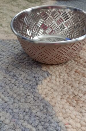 Classic Stainless Steel Weave Dish