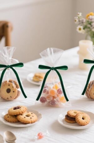 Dark Green Velvet Bows: 30Pcs Velvet Ribbon Bows (13x18CM)