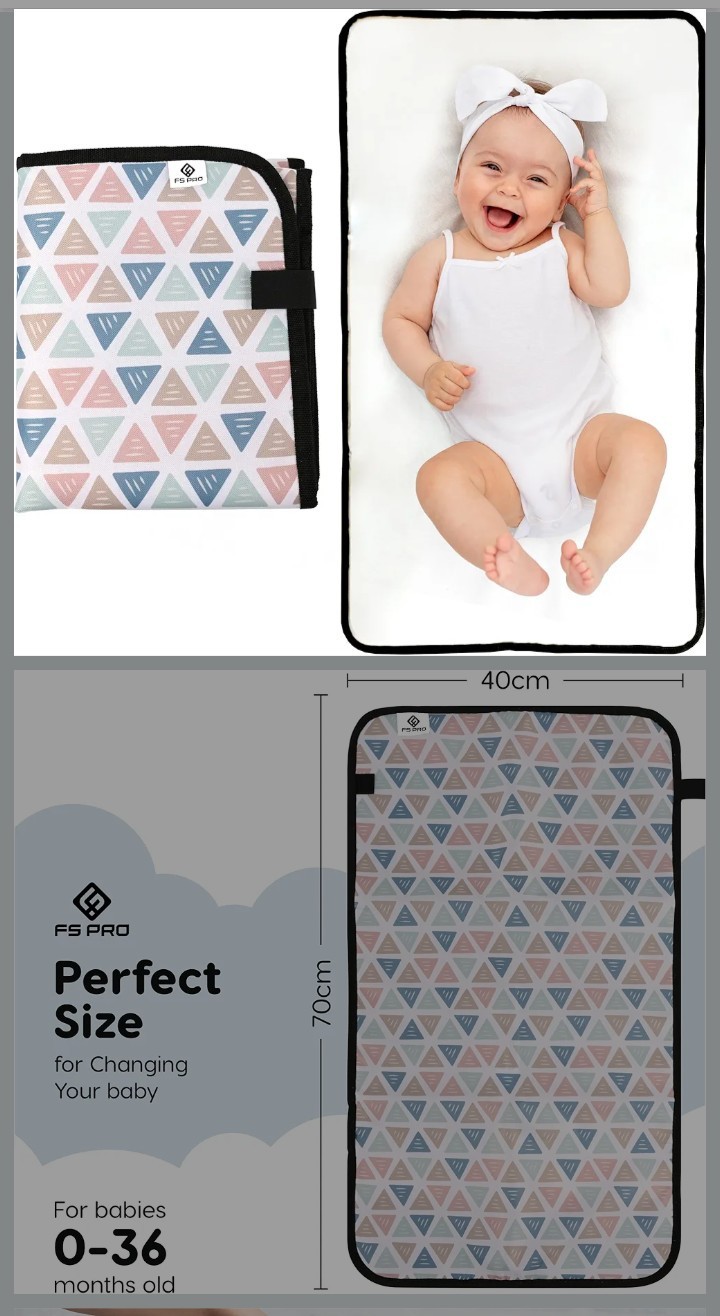 FS Pro Baby Portable Nappy Changing Mat