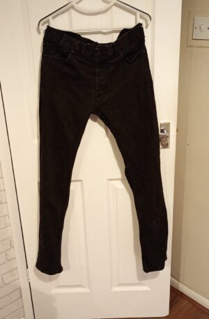 French Connection Slim Black Jeans W32 L30