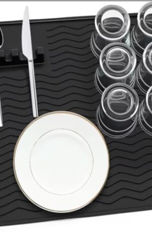 Thinkingwings Silicone Drying Mat, 50 x 40 cm,