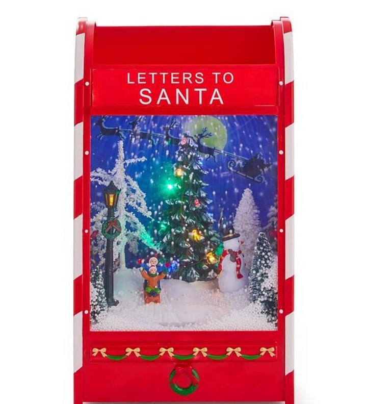 Very Home Light Up Letter To Santa Postbox