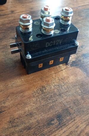 Winch Solenoid Contactor Relay 12 Volt 250 Amp for ATV UTV Replacement
