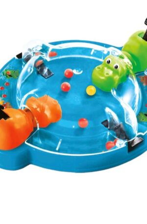 Hasbro Gaming Hungry Hungry Hippos Grab and Go Game, Portable Game for 2 Players