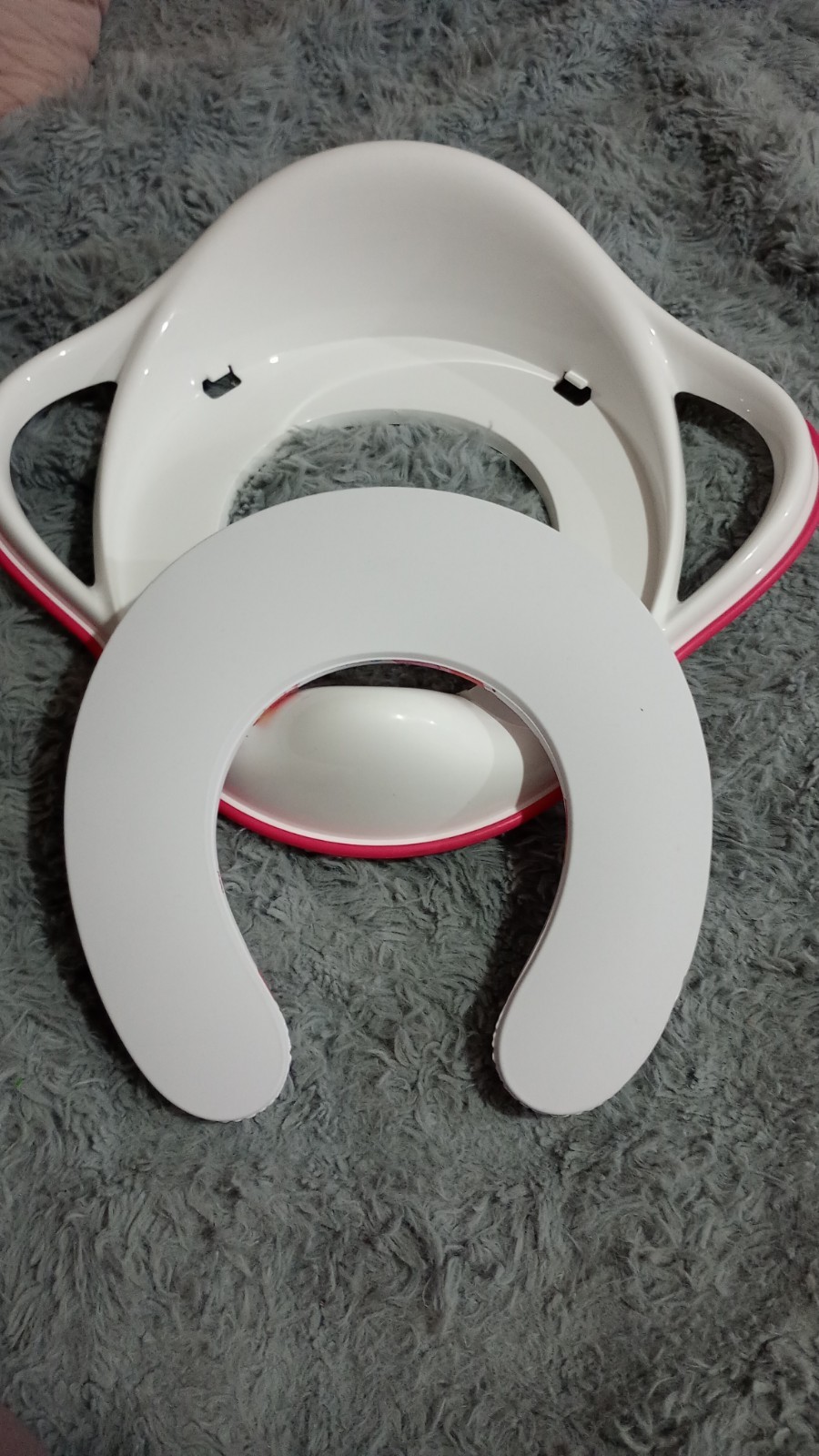 Peppa Pig Soft Padded Toilet Seat, White/Pink 18m+ Toddler, Max Weight 25kg - Image 4