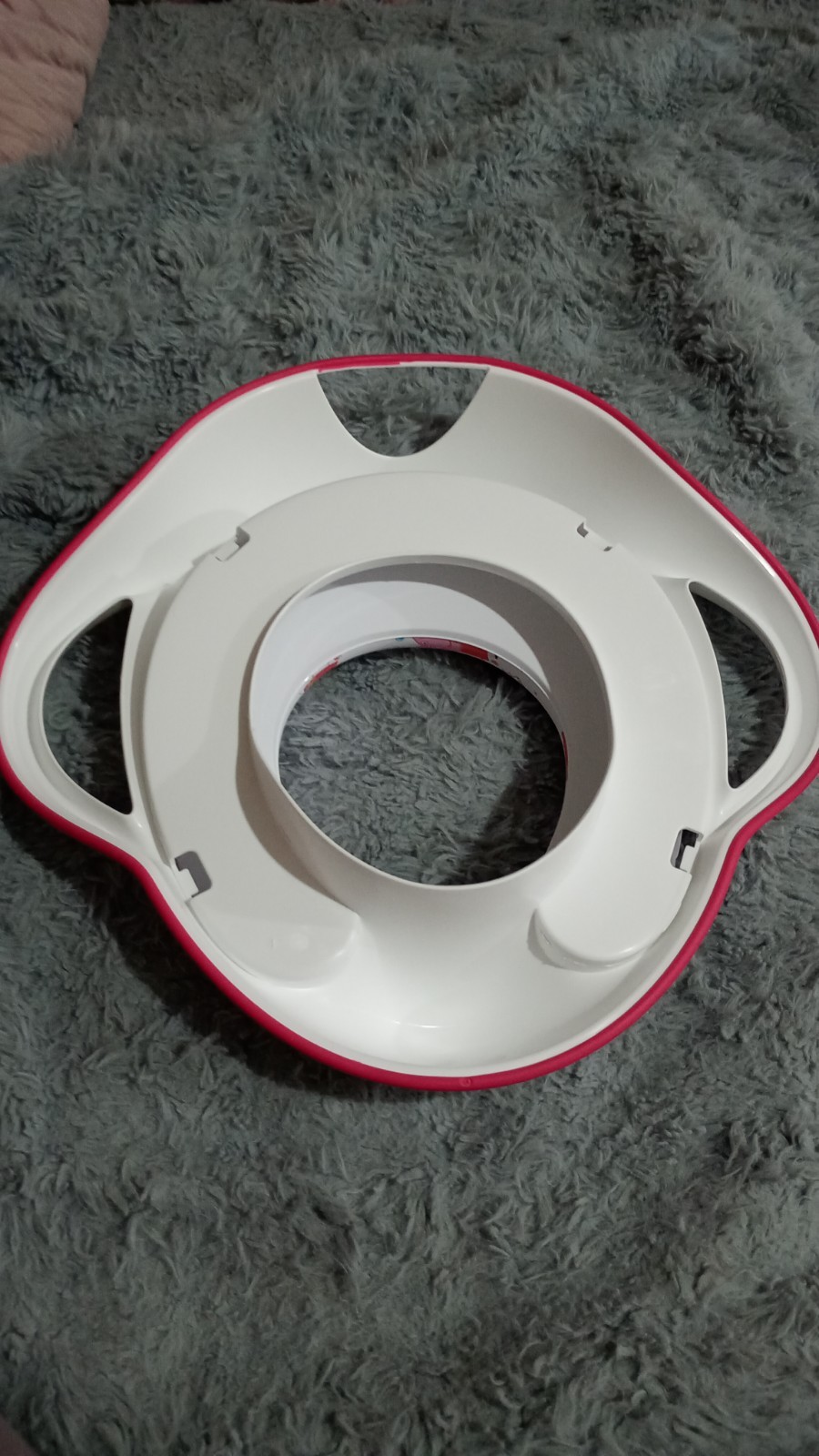Peppa Pig Soft Padded Toilet Seat, White/Pink 18m+ Toddler, Max Weight 25kg - Image 5
