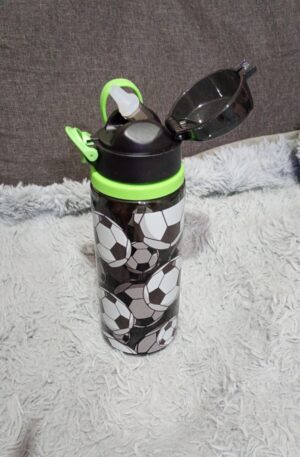 Polar Gear Aqua Flip 650ml Kids Water Bottles Straw & Soft Spout BPA Free New