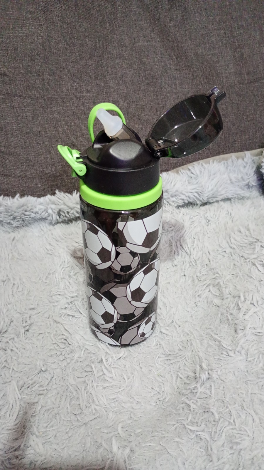 Polar Gear Aqua Flip 650ml Kids Water Bottles Straw & Soft Spout BPA Free New