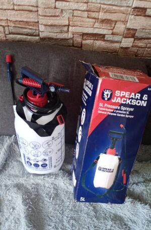 Spear & Jackson 5L Pump Action Pressure Sprayer785 Missing One Piece See Photos