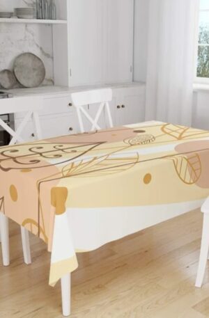 Bonamaison Kitchen Decoration, Tablecloth, 135cm x 135cm -Manufactured in Turkey